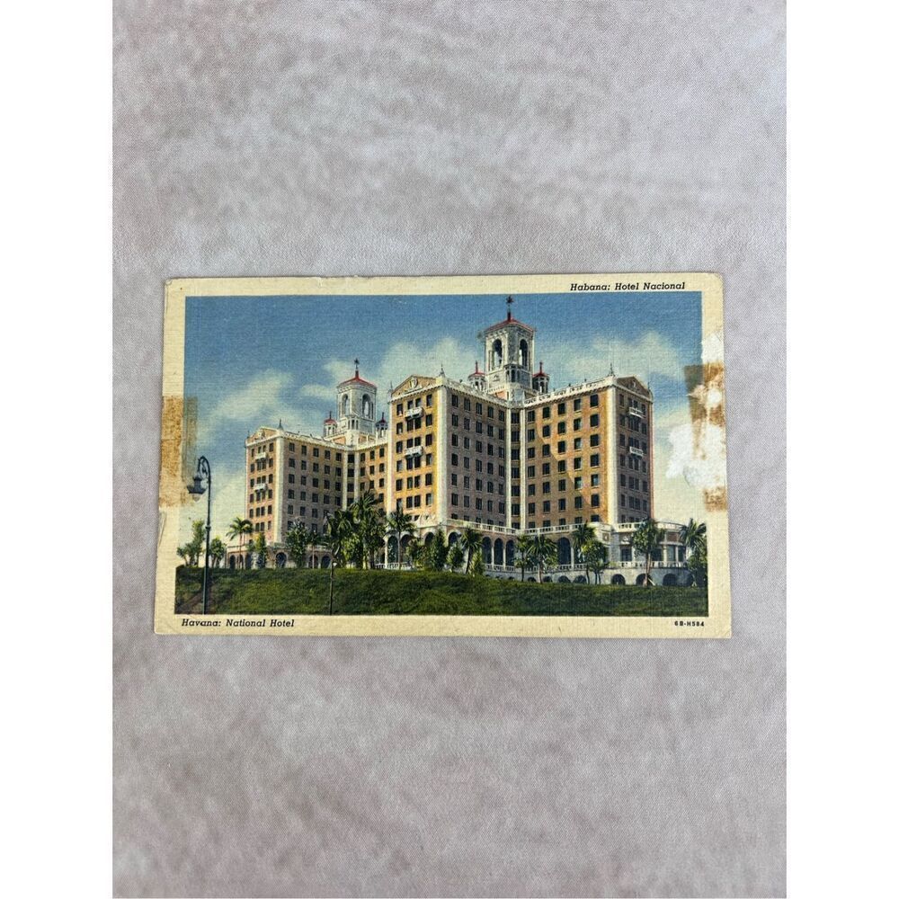Havana ~ National Hotel 1950 Postcard